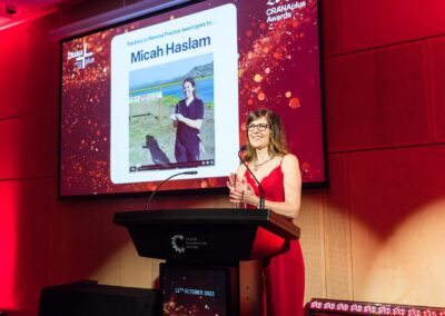 The Early to Remote Practice Award winner is Micah Haslam.