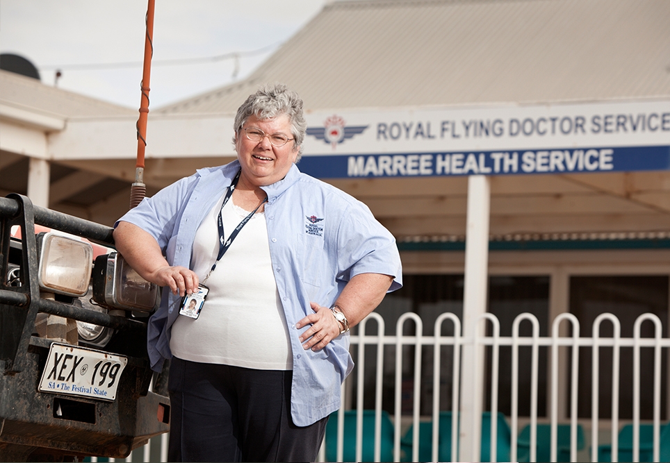 June Andrew in 2013. Photo: RFDS.