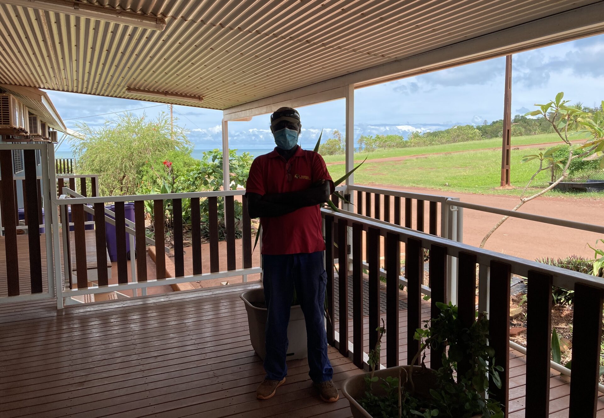 Geoffrey from the Marthakal Homelands Health Service.