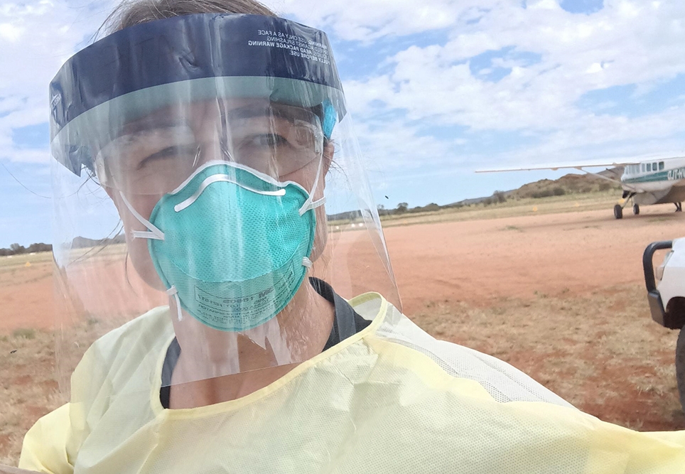 Working on APY Lands as part of SA Health COVID-19 Rapid Response Team