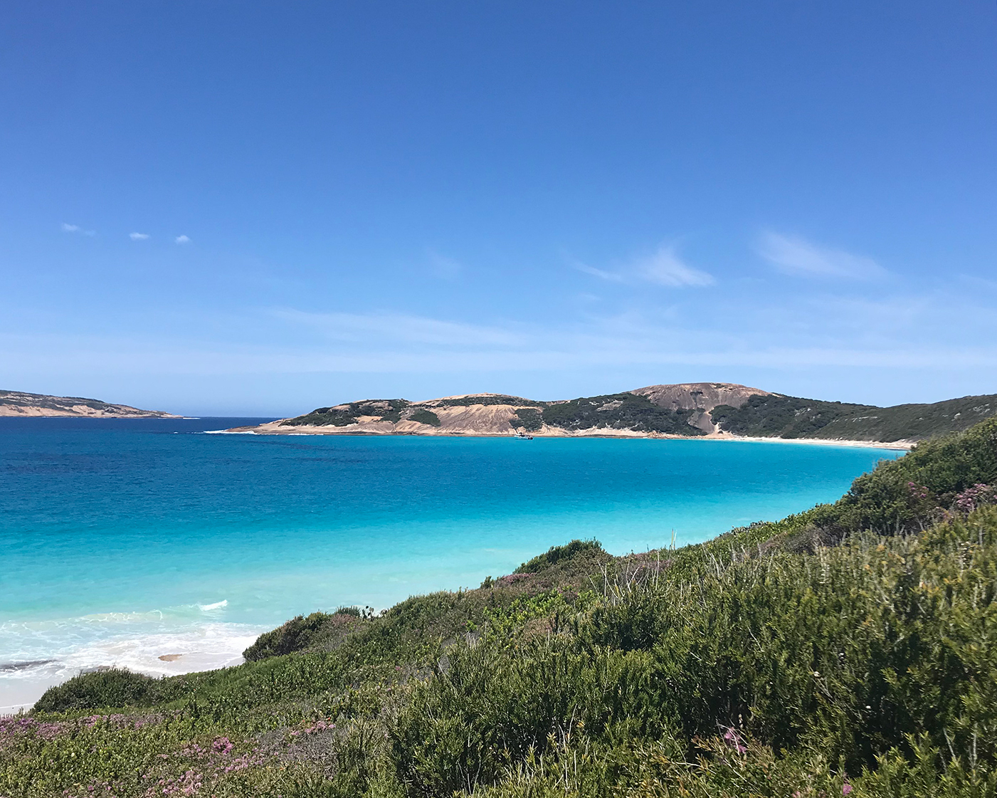 Esperance coastline.