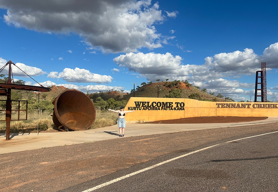 Building skills and connections in Tennant Creek with Lauren Hoskin